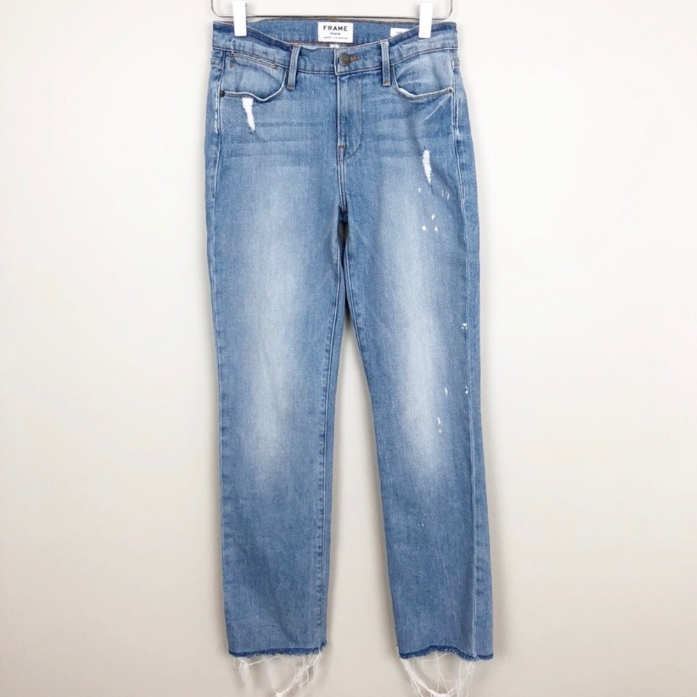 Frame denim le high skinny light jeans 26 agolde